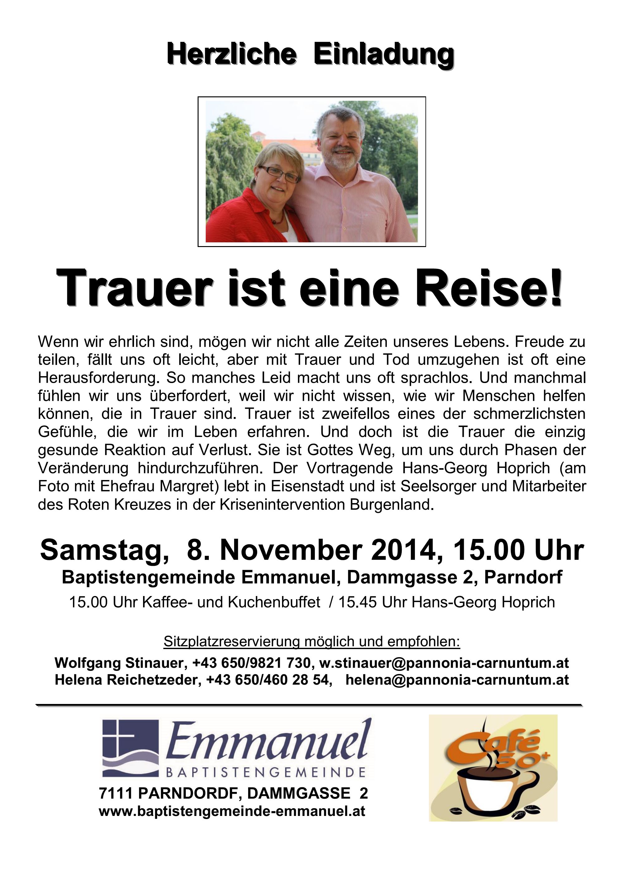 Trauer ist eine Reise